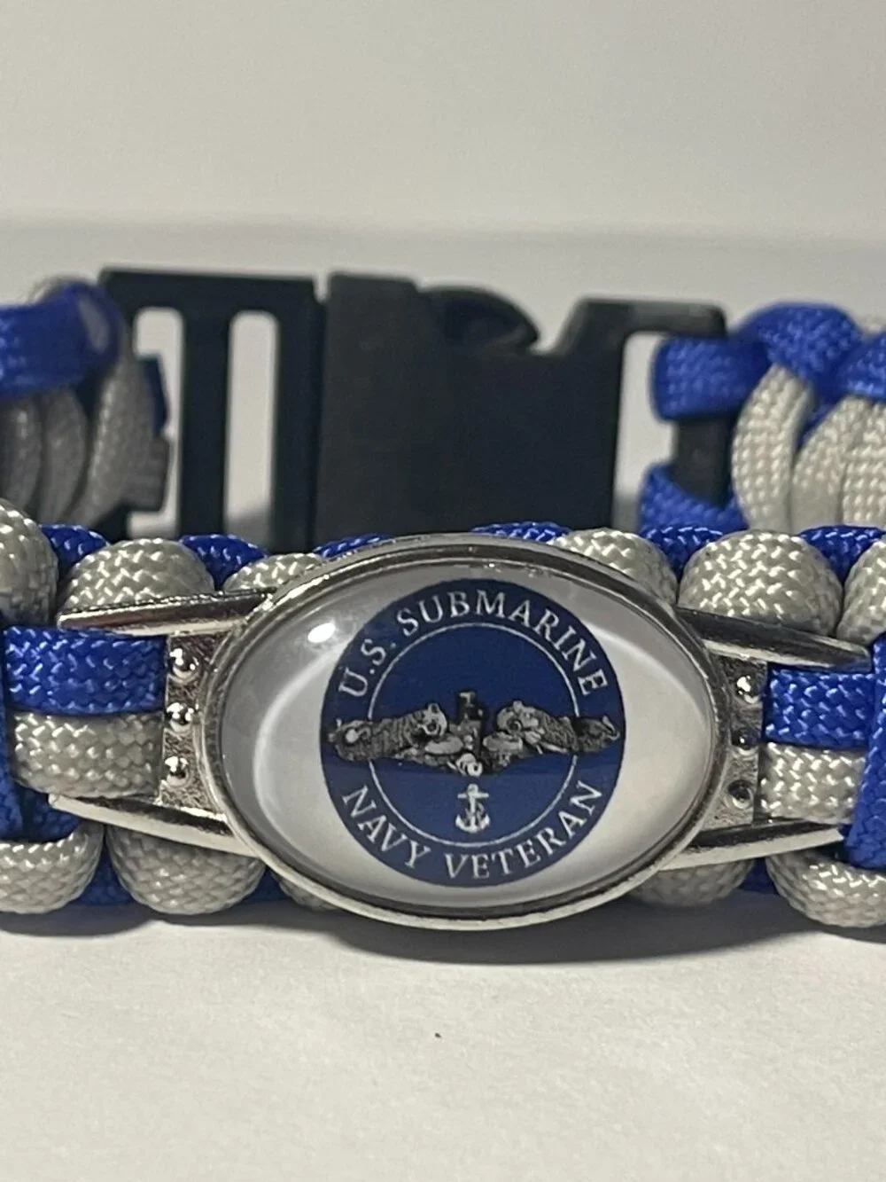 U.S. Submarine Navy Veteran Paracord Bracelet NEW